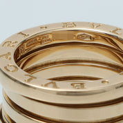 18K B.zero1 Ring #50 Gold