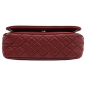 Bordeaux Caviar Skin CC Mark Stitch Chain Shoulder Bag, circa 2009