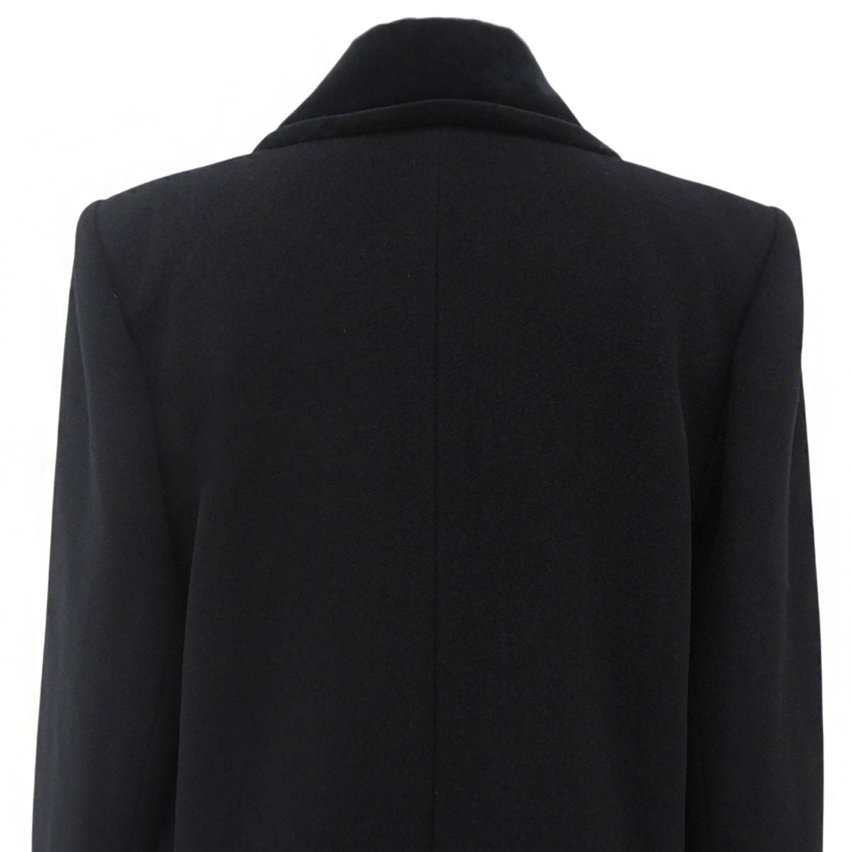Wool Coat #S Black