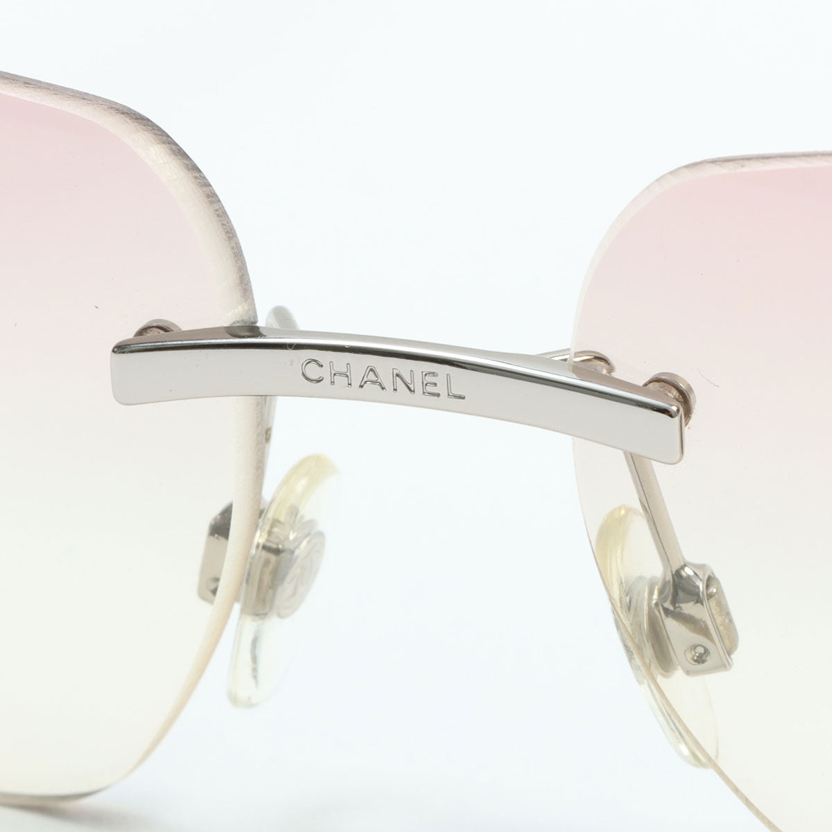 Camellia Rimless Sunglasses Purple