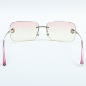 Camellia Rimless Sunglasses Purple
