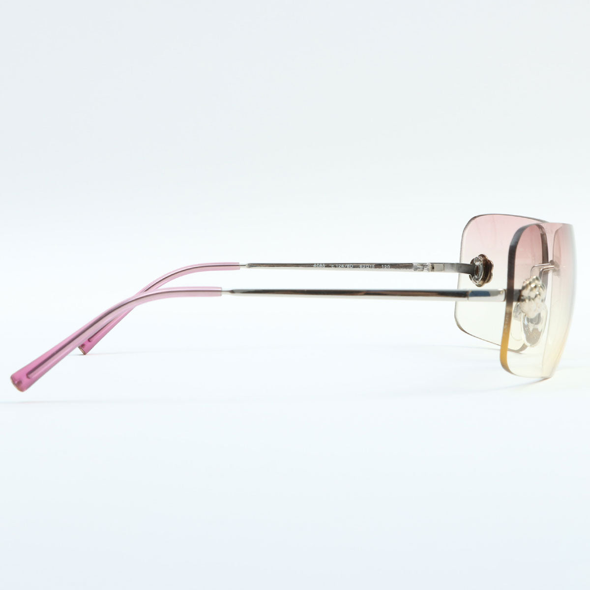 Camellia Rimless Sunglasses Purple