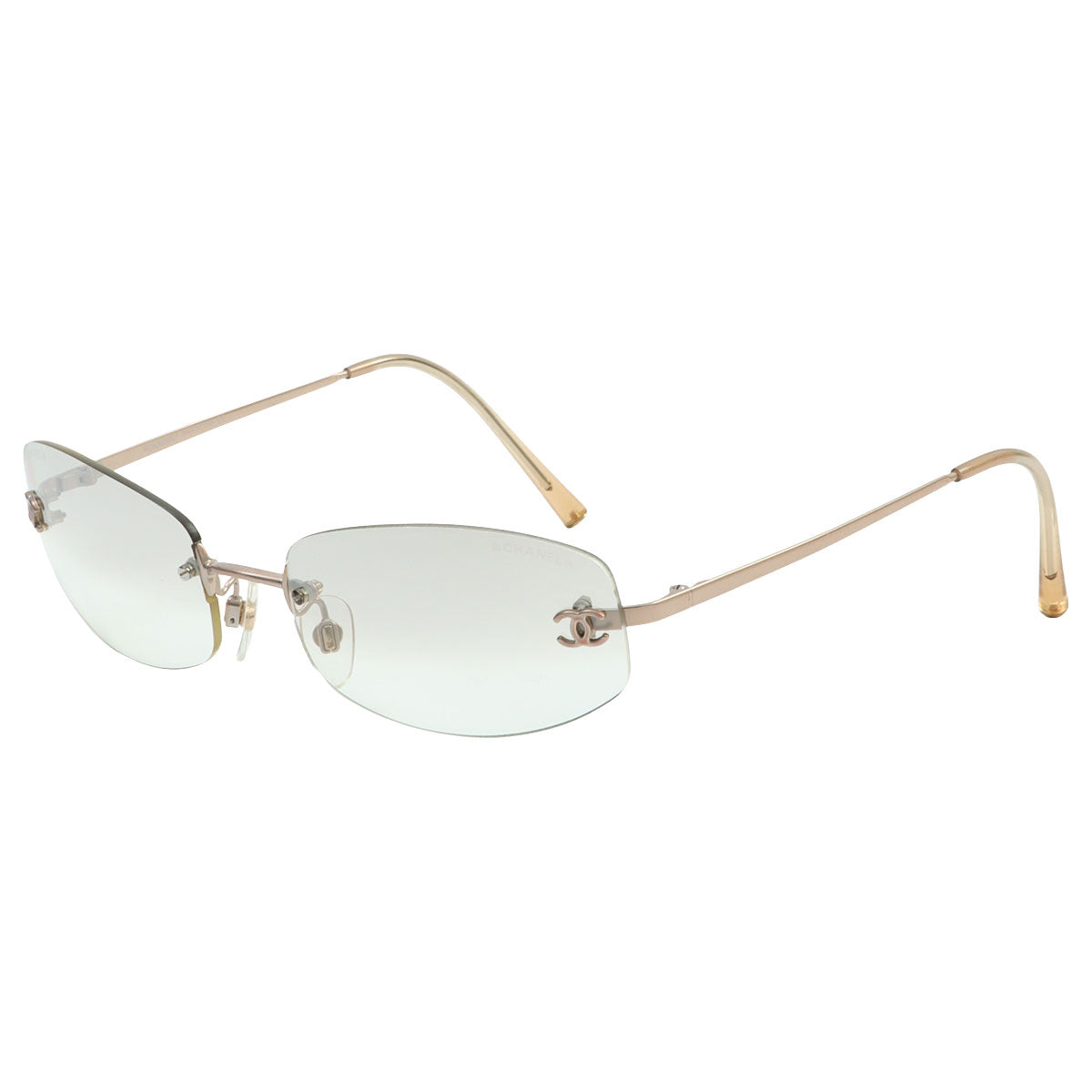 CC Mark Rimless Sunglasses Grey