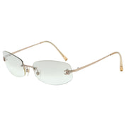 CC Mark Rimless Sunglasses Grey