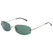 CC Mark Rimless Sunglasses Black
