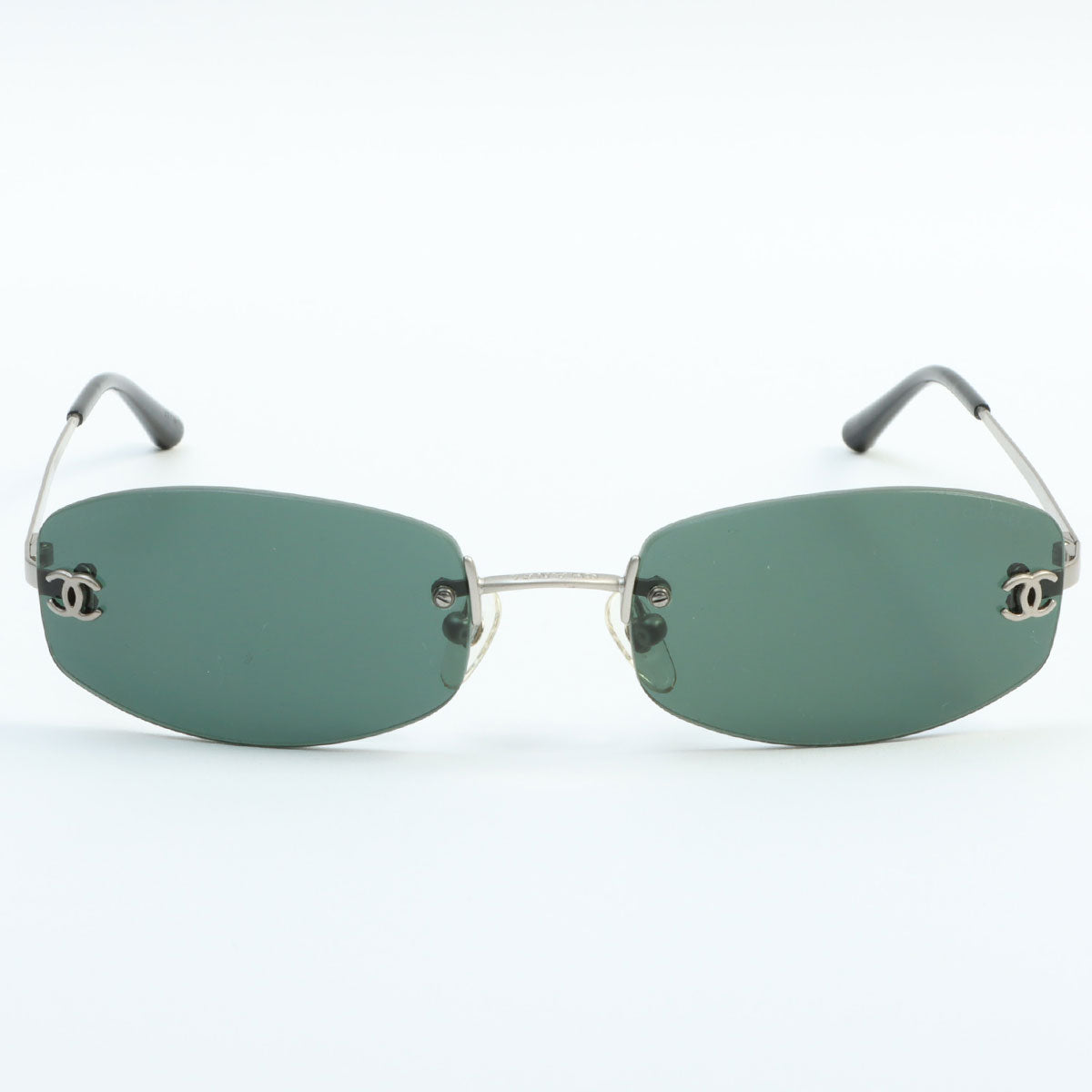 CC Mark Rimless Sunglasses Black