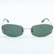 CC Mark Rimless Sunglasses Black