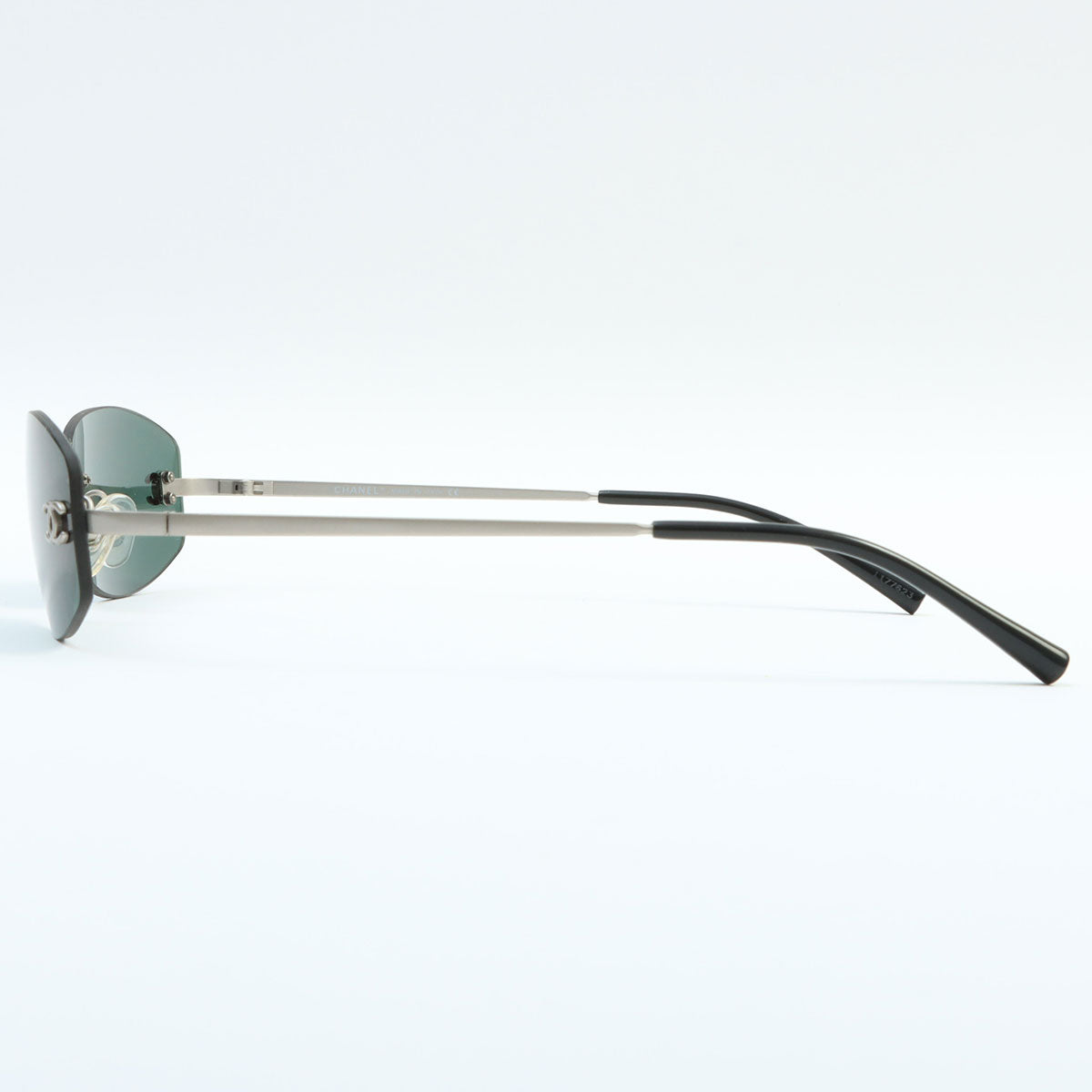 CC Mark Rimless Sunglasses Black