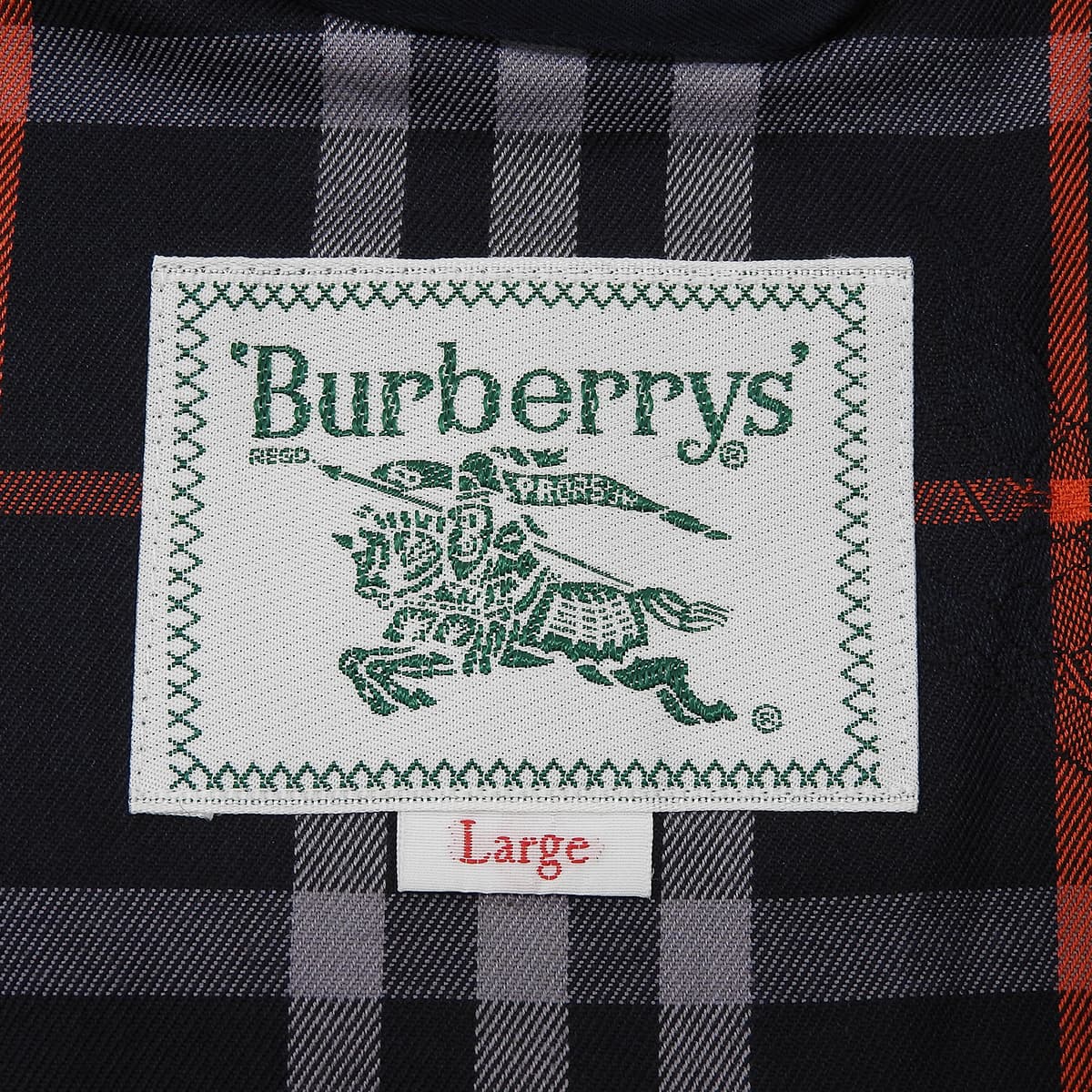ロゴ刺繍ブルゾン #L ネイビー