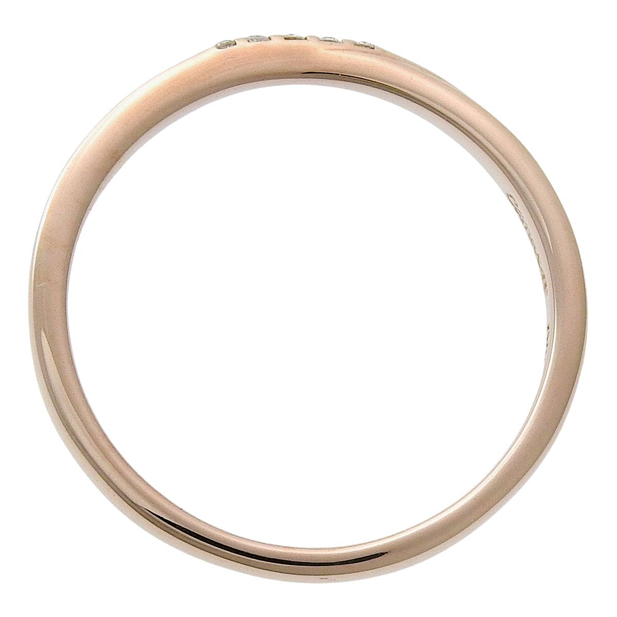 10K Diamond Ring #51 Pink Gold
