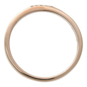 10K Diamond Ring #51 Pink Gold