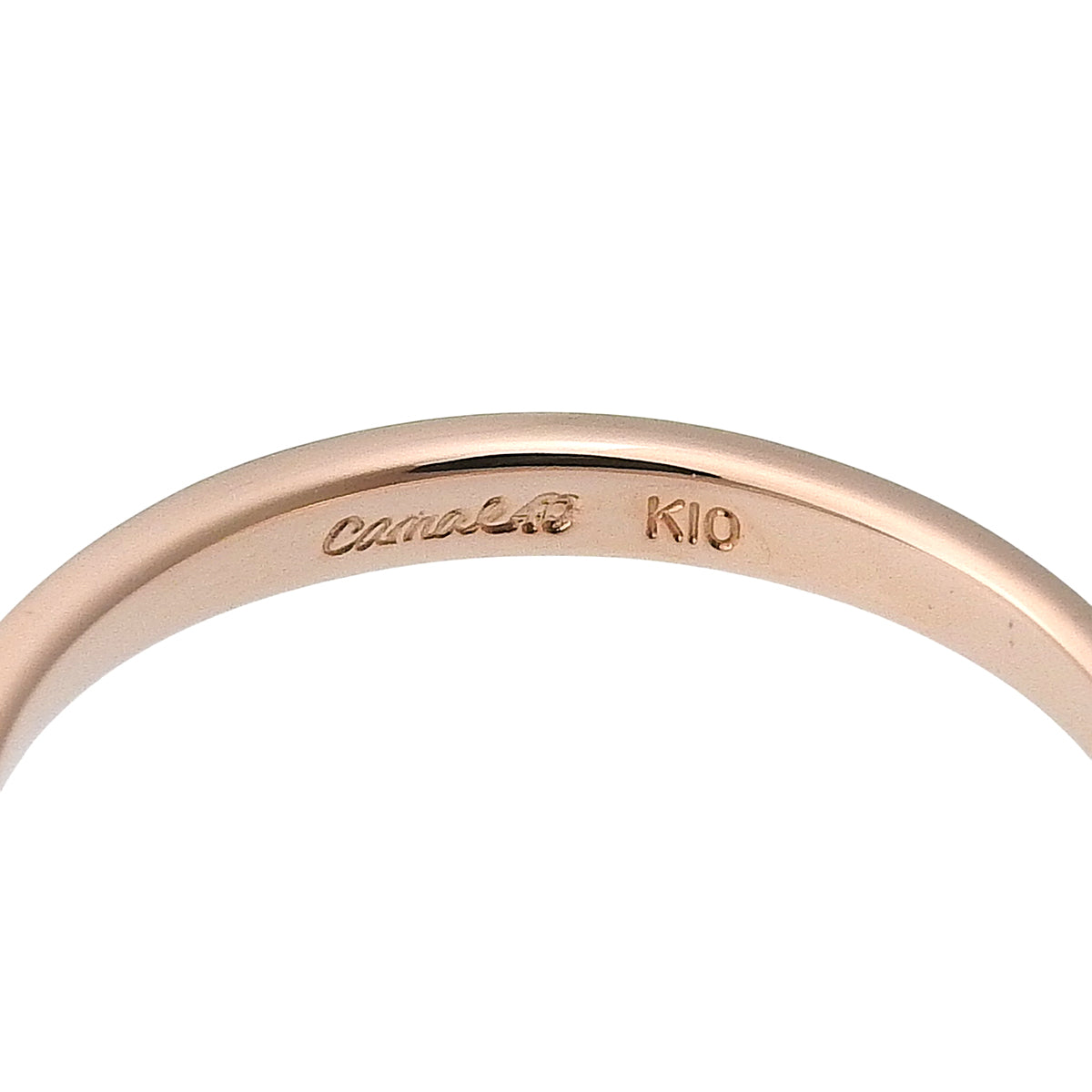 10K Diamond Ring #51 Pink Gold