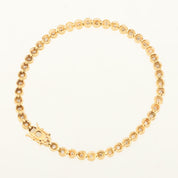 18K Gold Tennis Bracelet