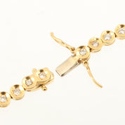 18K Gold Tennis Bracelet