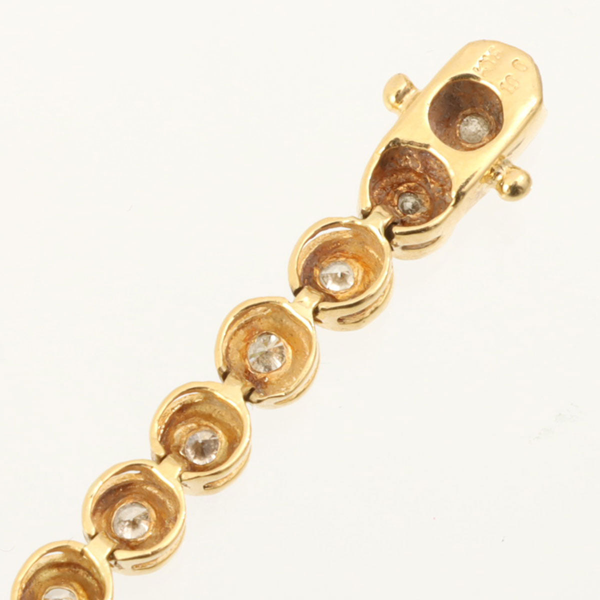 18K Gold Tennis Bracelet