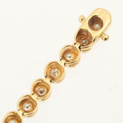 18K Gold Tennis Bracelet