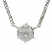 PT850 Diamond Necklace Silver