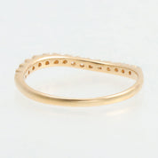 18K Diamond Ring #54 Yellow Gold