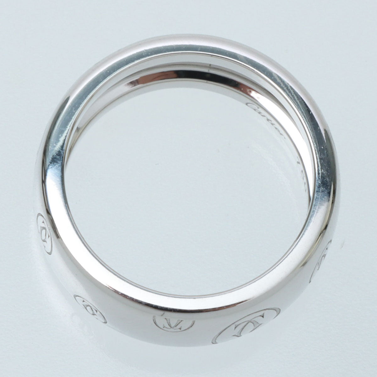 18K Happy Birthday Ring #50 Silver