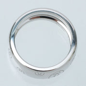 18K Happy Birthday Ring #50 Silver
