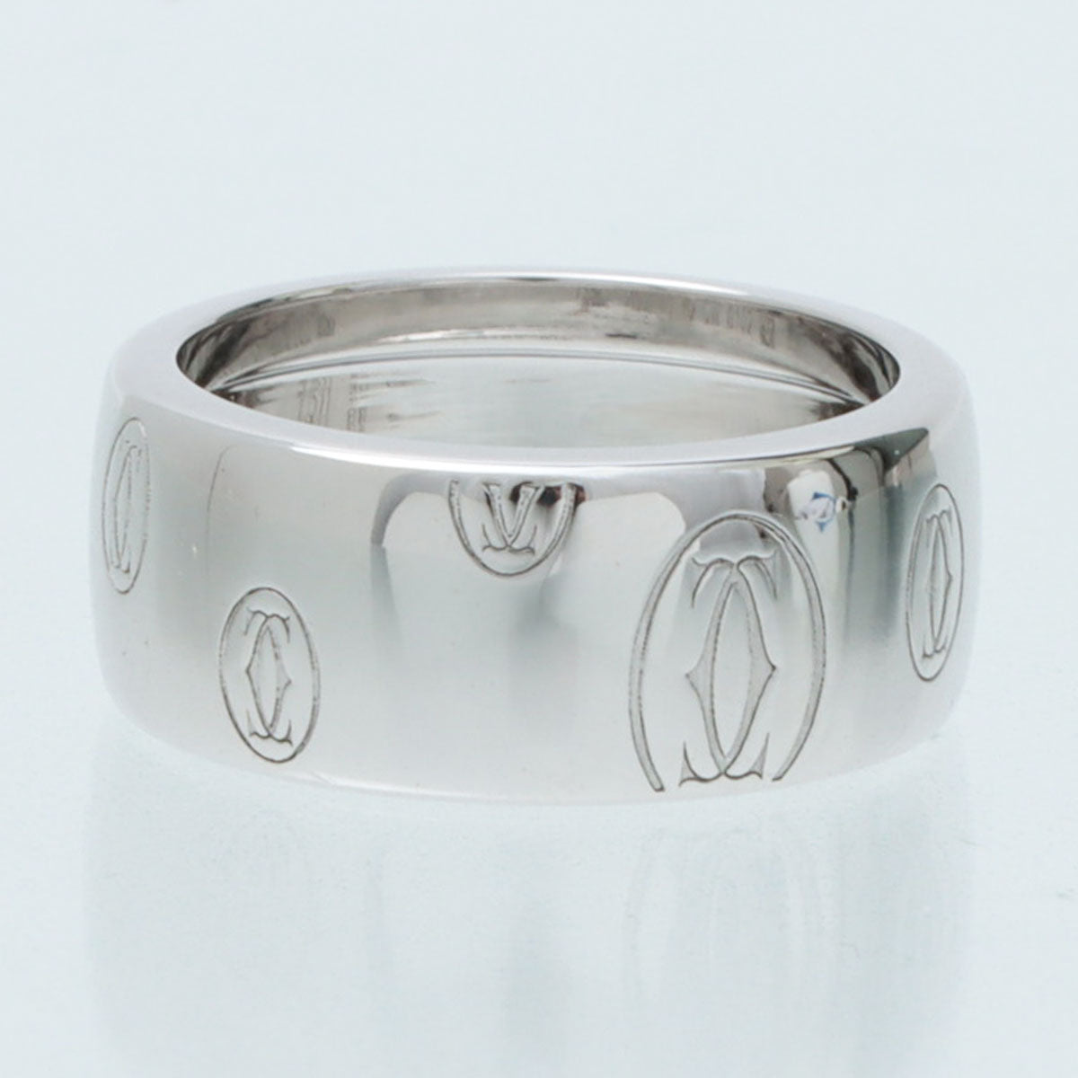 18K Happy Birthday Ring #50 Silver