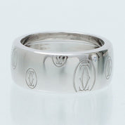 18K Happy Birthday Ring #50 Silver