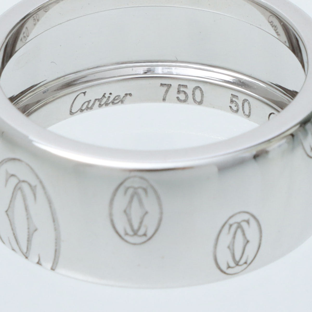 18K Happy Birthday Ring #50 Silver