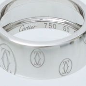 18K Happy Birthday Ring #50 Silver