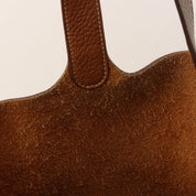 2012 Picotin Lock Casaque MM Etoupe/Gold