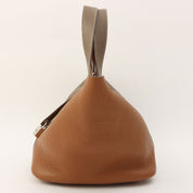 2012 Picotin Lock Casaque MM Etoupe/Gold