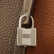 2012 Picotin Lock Casaque MM Etoupe/Gold