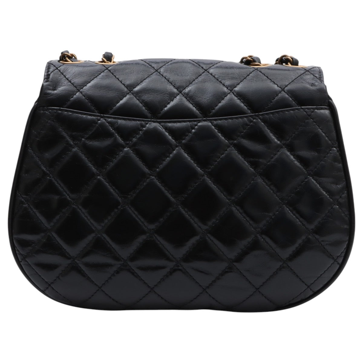 2014 or so Matelasse Stitch CC Turnlock Chain Shoulder Bag Black