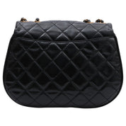 2014 or so Matelasse Stitch CC Turnlock Chain Shoulder Bag Black