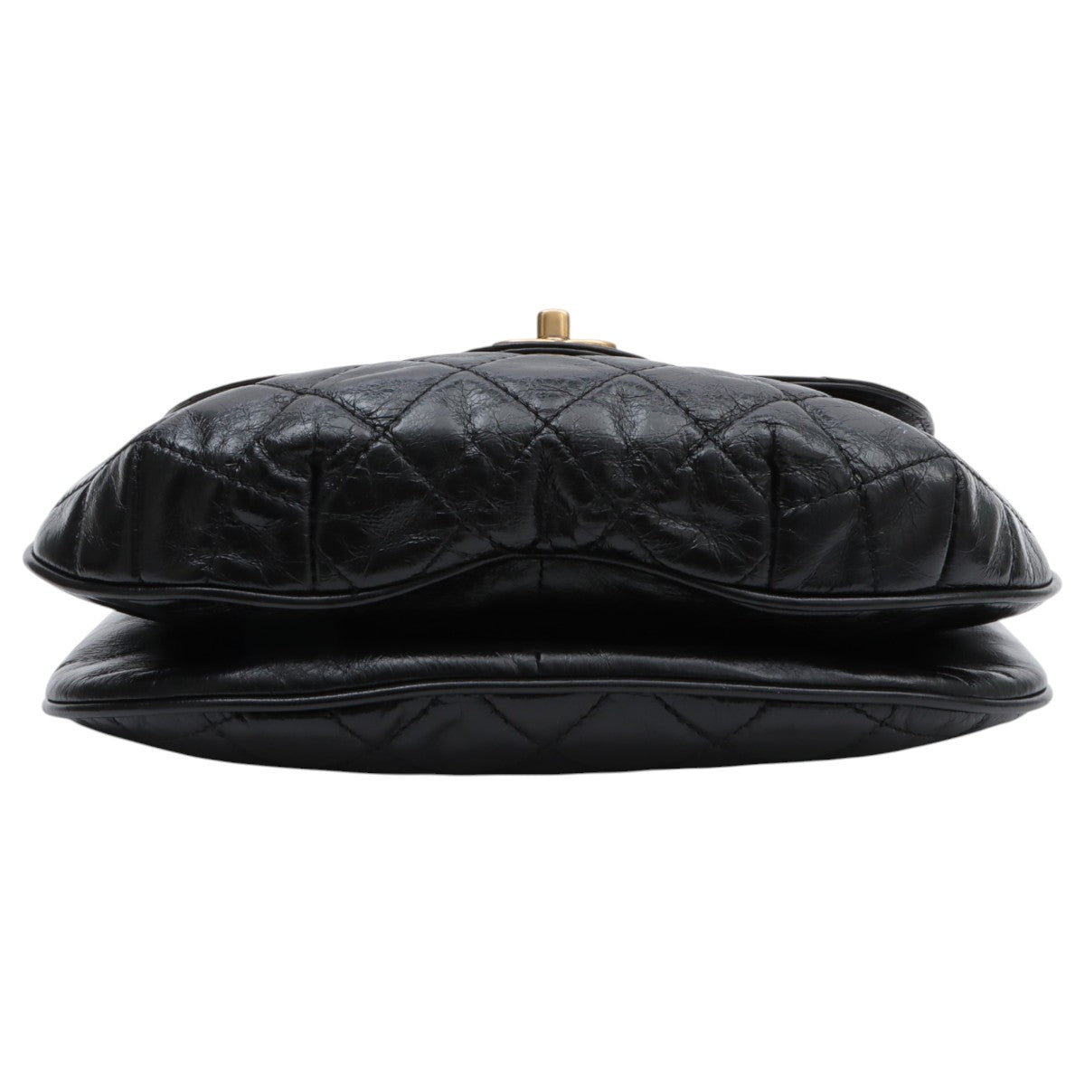 2014 or so Matelasse Stitch CC Turnlock Chain Shoulder Bag Black