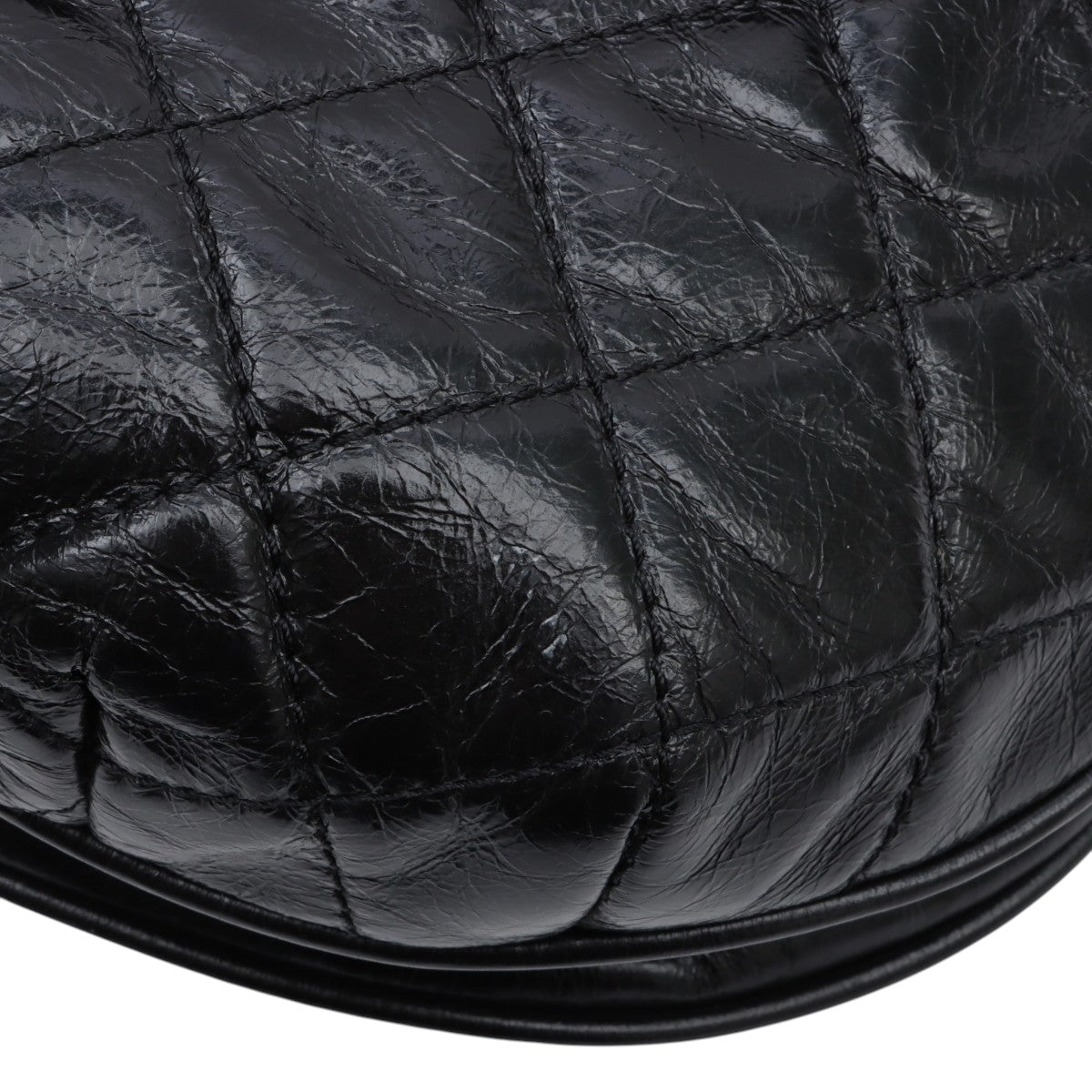 2014 or so Matelasse Stitch CC Turnlock Chain Shoulder Bag Black