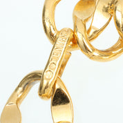 CC Mark Coin Charm Chain Belt Gold