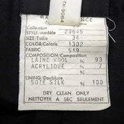 Tweed CC Mark Button Set-up #34 Black/Brown