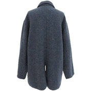ツイードロゴボタンジャケット #M グレー/マルチカラー