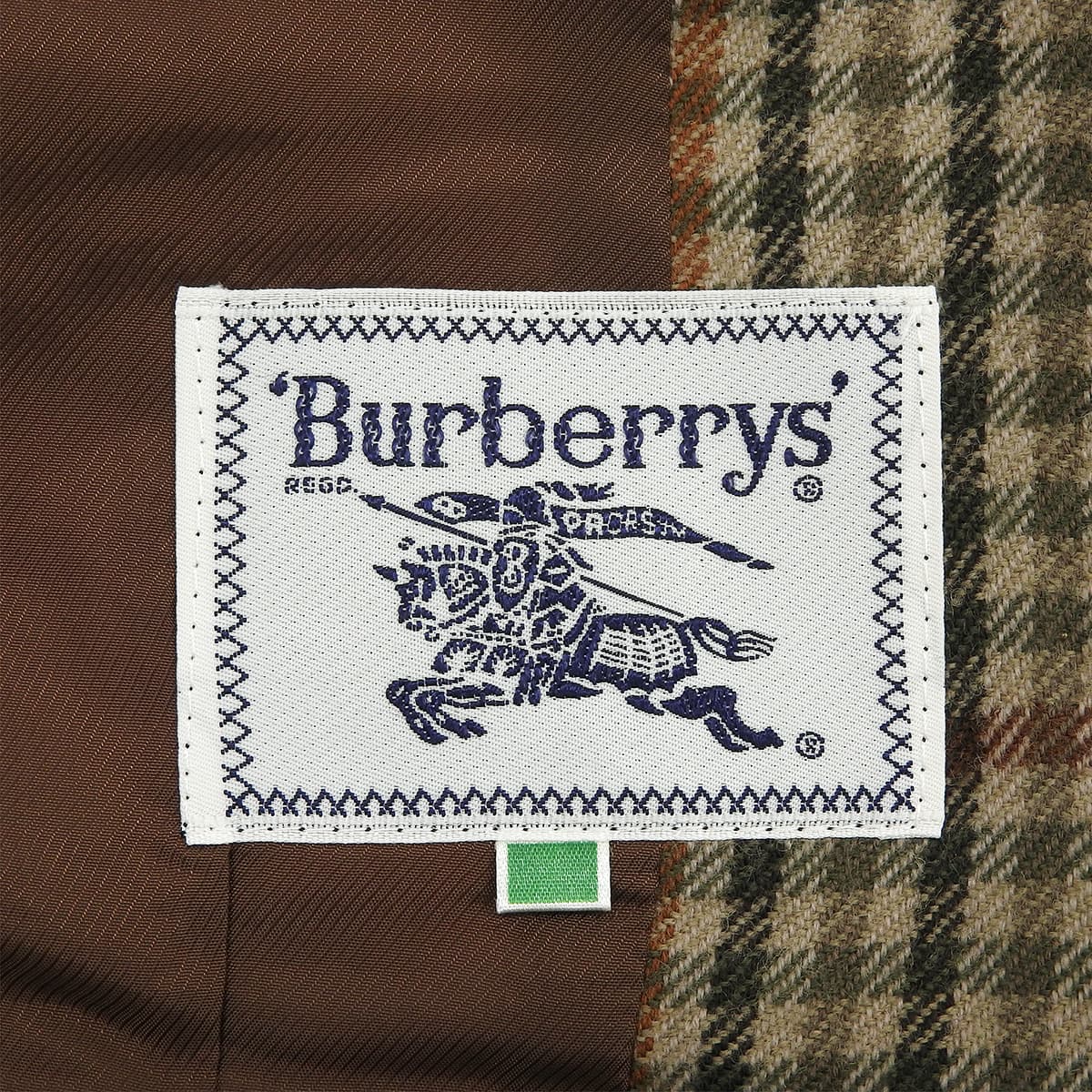 Checked Pattern Jacket #9 Beige/Khaki