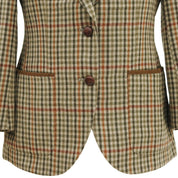 Checked Pattern Jacket #9 Beige/Khaki