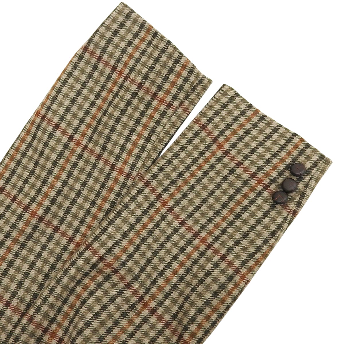 Checked Pattern Jacket #9 Beige/Khaki