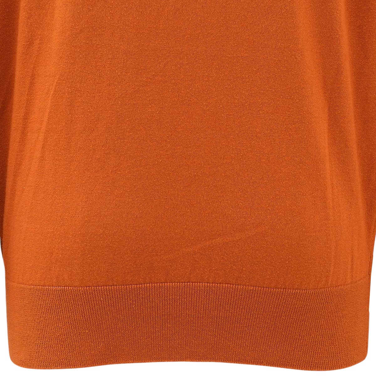Logo Embroidered Sweater, Size M, Orange