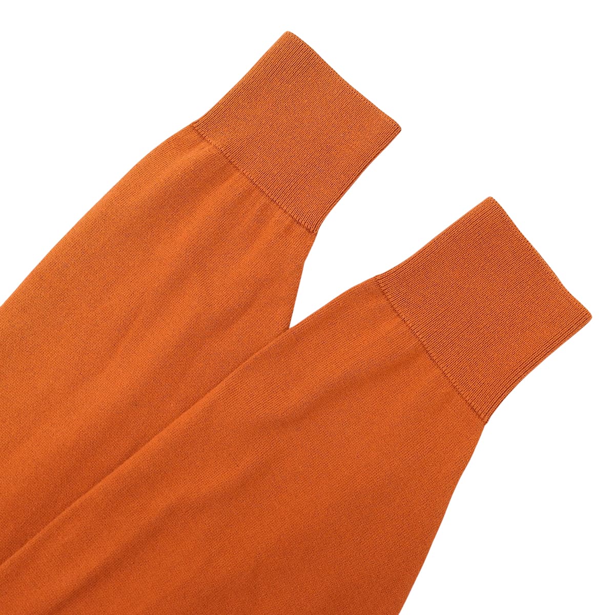 Logo Embroidered Sweater, Size M, Orange