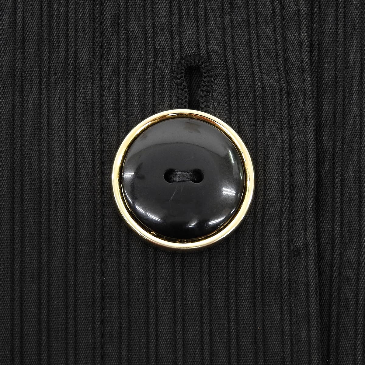 Striped jacket #L Black