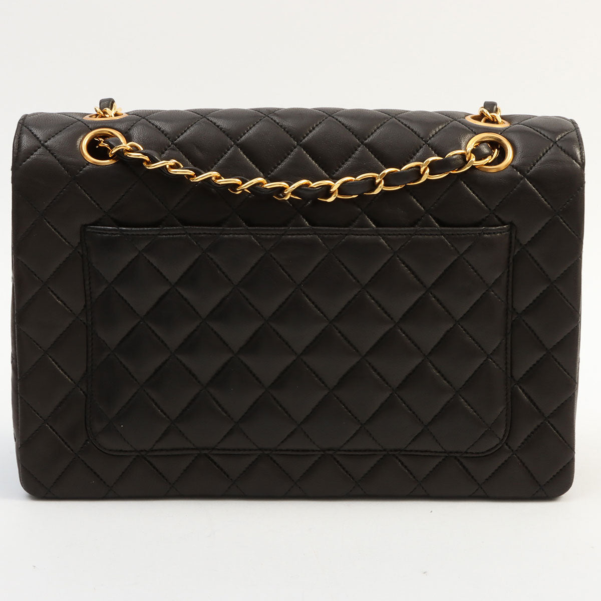 1992 Vintage Chanel CC Turn-Lock Chain Shoulder Bag, Paris Limited Edition, Black