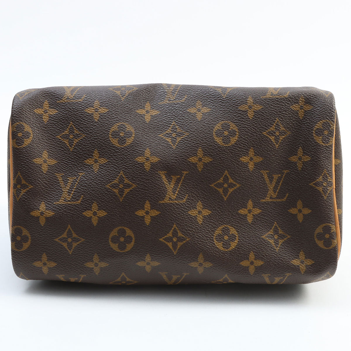 1997 Canvas Monogram Speedy 25 Brown