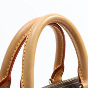 1997 Canvas Monogram Speedy 25 Brown