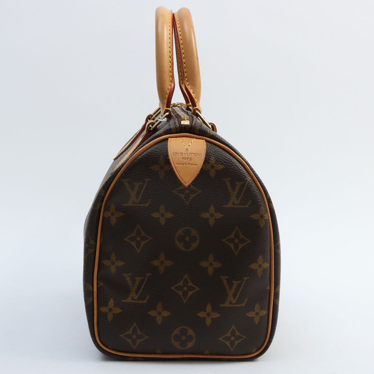 1997 Canvas Monogram Speedy 25 Brown