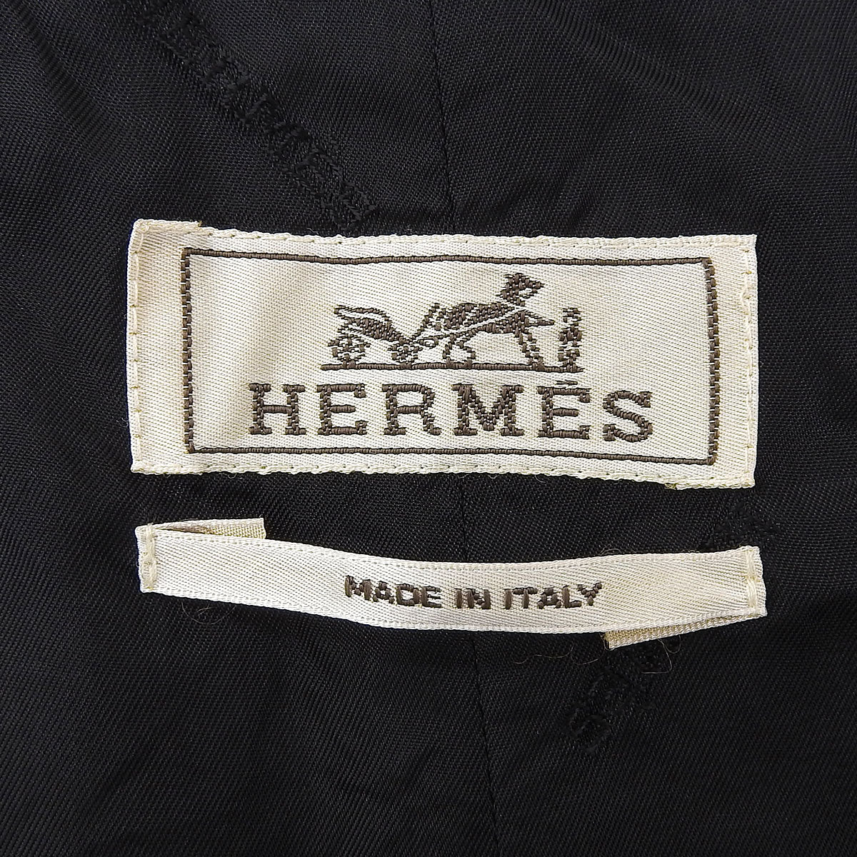 Single-breasted vest #44 black