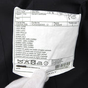 Single-breasted vest #44 black